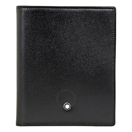 Montblanc Meisterstuck 5CC Black Leather Wallet 15499