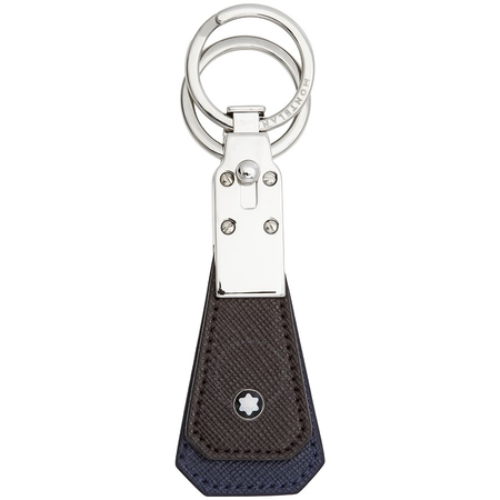 Montblanc Sartorial Key Fob- Brown - Indigo 114631