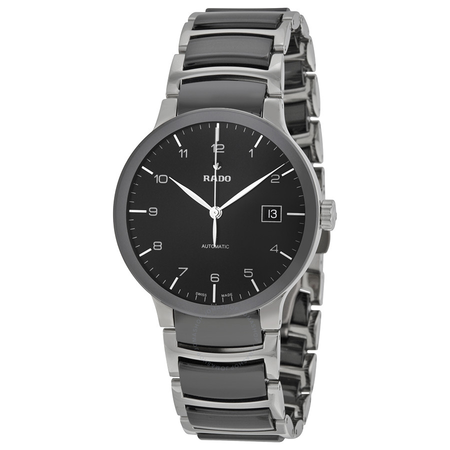 Rado Centrix Automatic Black Dial Two-Tone Ceramic Men's Watch R30941162