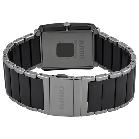 Rado Integral Black Dial Black Ceramic Men's Watch R20963152