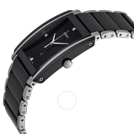 Rado Integral Jubile Black Dial Black Ceramic Watch R20206712