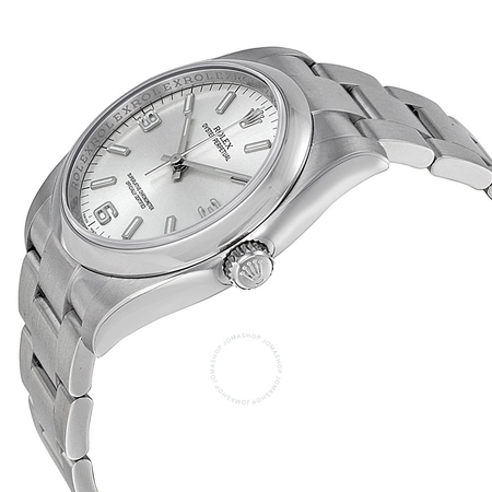 Rolex Oyster Perpetual 36 mm Silver Dial Stainless steel Bracelet Automatic Men's Watch 116000SASO