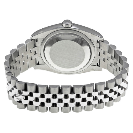 Rolex Oyster Perpetual 36 mm Silver With 10 Diamonds Dial Stainless Steel Jubilee Bracelet Automatic Men's Watch 116234SDJ 116234-SDJ