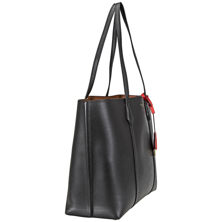 Tory Burch Perry Triple-Compartment Tote- Black 53245-001