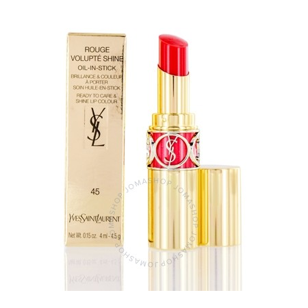 Ysl Ysl / Rouge Volupte Shine Oil-in-stick Lipstick No.45 Rouge Tuxedo 0.15 oz YSLRVOLS50