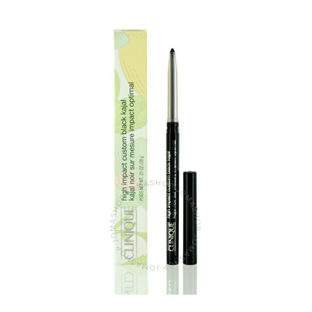 Clinique / High Impact Eye Liner Pencil 01 Blackened Black 0.01 oz (.3 ml) CQHIIMELP1