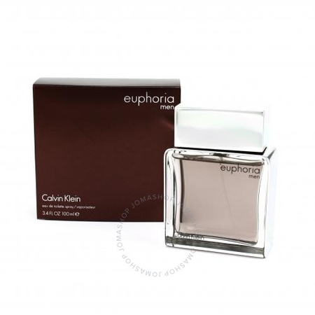 Calvin Klein Euphoria For Men / Calvin Klein EDT Spray 3.4 oz (100 ml) (m) EUPMTS34ES