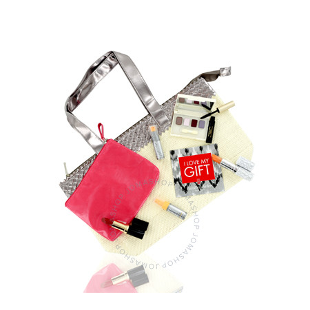 Elizabeth Arden Cool Palette Choice Mini Makeup Set In Beige / Gold Satchel EA18