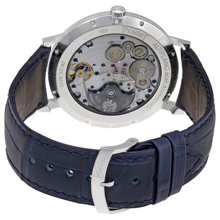 Piaget Altiplano Blue Dial Blue Leather Men's Watch G0A42105