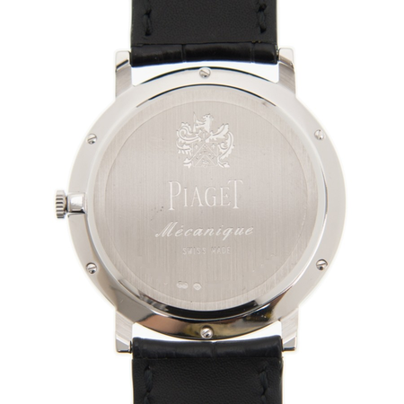 Piaget Altiplano Hand Wind Diamond Silver Dial Unisex Watch GOA36042