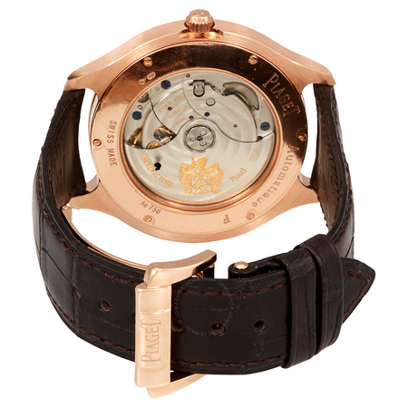 Piaget Emperador Mother of Pearl 18kt Rose Gold Diamond Men's Watch G0A32020