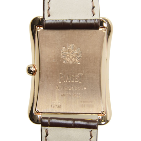 Piaget Emperador Silver Dial 18K Rose Gold Diamond Automatic Men's Watch G0A33074