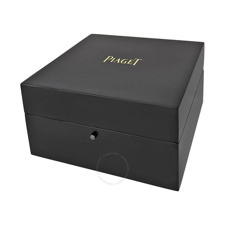 Piaget Limelight Gala Silver Dial Black Satin Strap Ladies Watch G0A39166
