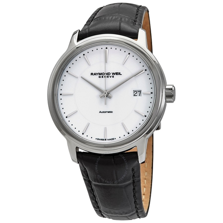 Raymond Weil Maestro Automatic White Dial Men's Watch 2237-STC-30011