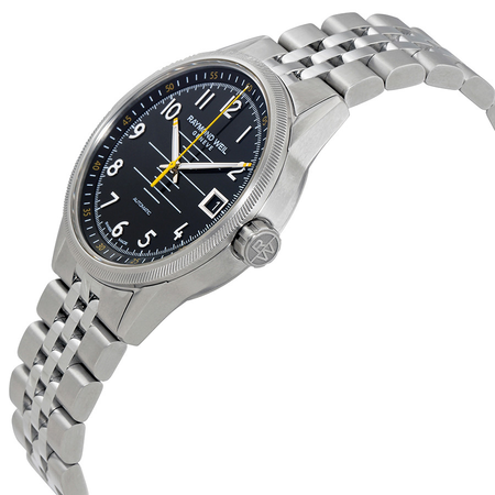 Raymond Weil Freelancer Black Dial Automatic Men's Watch 2754-ST-05200