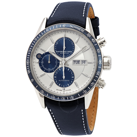 Raymond Weil Freelancer Chronograph Automatic Silver Dial Men's Watch 7731-SC3-65521