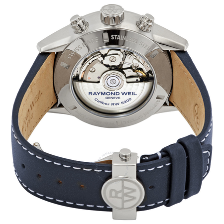 Raymond Weil Freelancer Chronograph Automatic Silver Dial Men's Watch 7731-SC3-65521