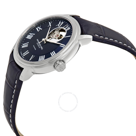 Raymond Weil Maestro Automatic Men's Leather Watch 2227-STC-00508