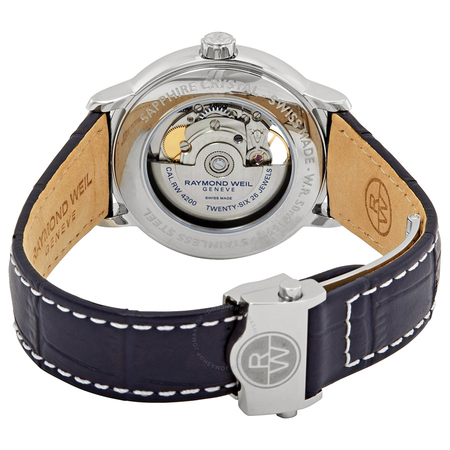 Raymond Weil Maestro Automatic Men's Leather Watch 2227-STC-00508