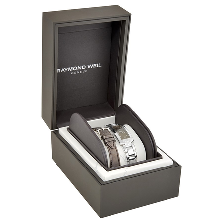 Raymond Weil Shine Brown Dial Diamond Ladies Watch 1500-ST3-00775