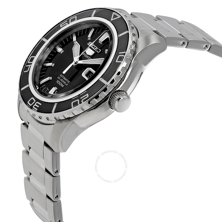 Seiko Fifty Five Fathoms Automatic Black Dial Men's Watch SNZH55