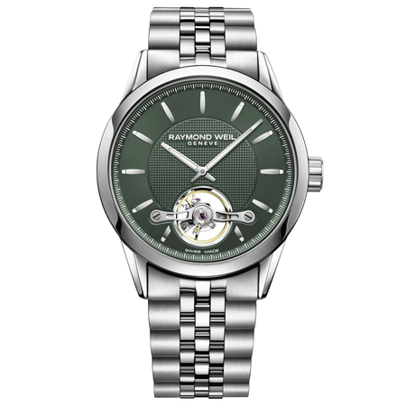 Raymond Weil Freelancer Automatic Green Dial Men's Watch 2780-ST-52001