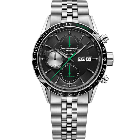 Raymond Weil Freelancer Chronograph Automatic Black Dial Men's Watch 7731-ST1-20321