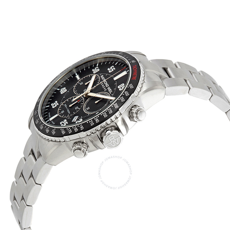 Raymond Weil Tango Chronograph Black Dial Men's Watch 8570-ST1-05207