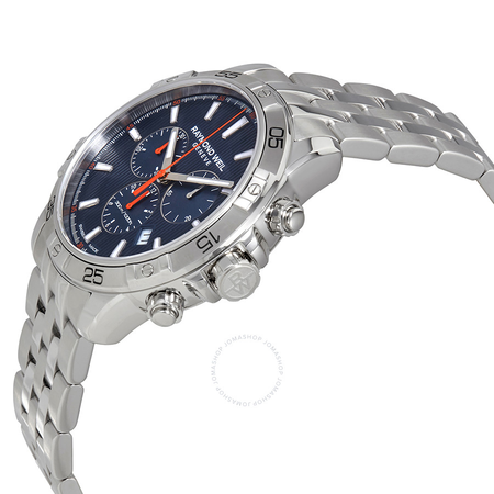 Raymond Weil Tango Chronograph Blue Dial Men's Watch 8560-ST2-50001