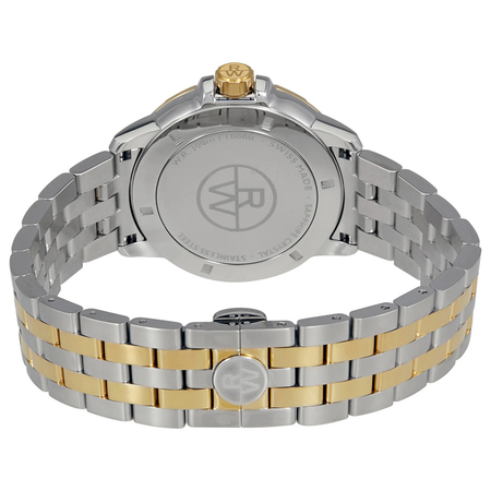 Raymond Weil Tango White Dial Men's Two Tone Watch 8160-STP-00308