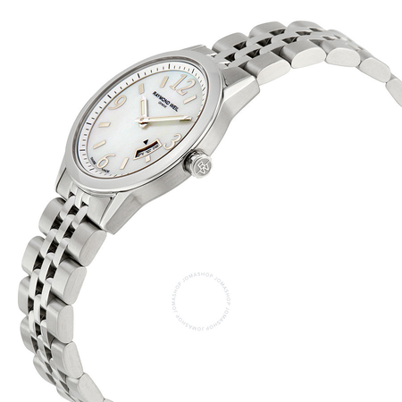 Raymond Weil Freelancer Mother of Pearl Ladies Watch 5670-ST-05907
