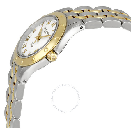 Raymond Weil Tango White Dial Two Tone Ladies Watch 5390-STP-00308