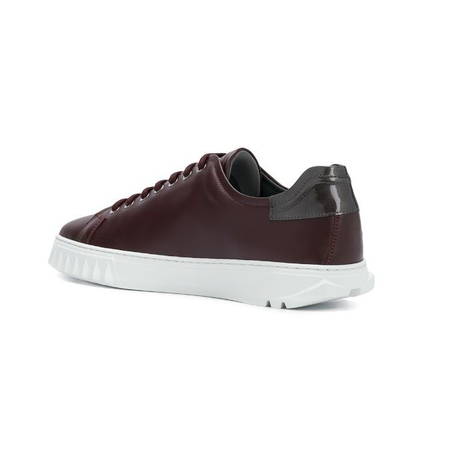 Ferragamo Men's Clyde Sneakers in Wine 02A888 686295