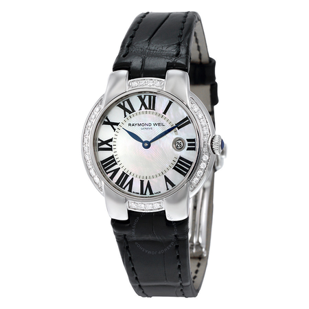Raymond Weil Jasmine Diamond Mother of Pearl Dial Ladies Watch 5229-SCS-00970