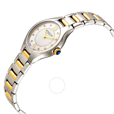 Raymond Weil Noemia Mini Mother of Pearl Dial Two-tone Ladies Watch 5124-STP-00985