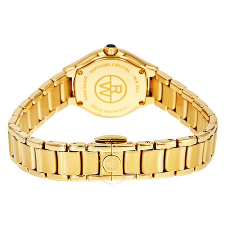 Raymond Weil Noemia Mother of Pearl Diamond Dial Yellow Gold PVD Steel Ladies Watch 5124-P-00985 5124-P-00985