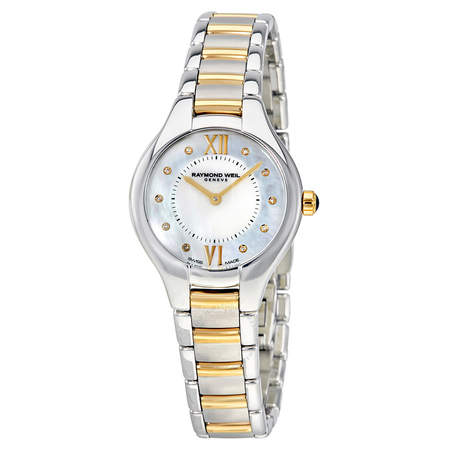 Raymond Weil Noemia Mother of Pearl Diamond Dial Ladies Watch 5127-STP-00985