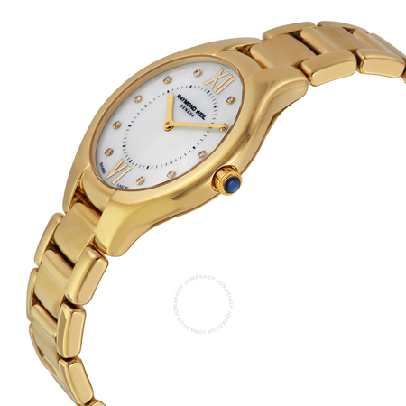 Raymond Weil Noemia Mother of Pearl Diamond Dial Ladies Watch 5132-P-00985