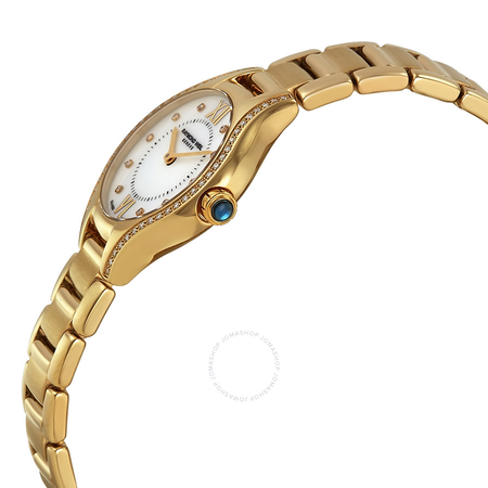 Raymond Weil Noemia Mother of Pearl Diamond Yellow Gold PVD Steel Ladies Watch 5124-PS-00985