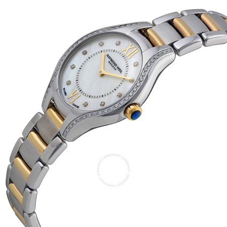 Raymond Weil Noemia Mother of Pearl Two-tone Ladies Watch 5127-SPS-00985