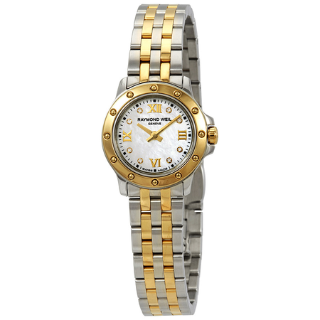 Raymond Weil Tango Mother Of Pearl Dial Two-Tone Steel Ladies Watch 5799-STP-00995