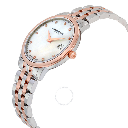 Raymond Weil Toccata Mother of Pearl Diamond Dial Ladies Watch 5388-SP5-97081