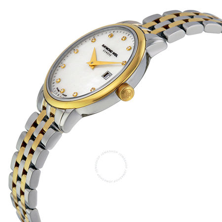 Raymond Weil Toccata White Mother of Pearl Dial Ladies Watch 5988-STP-97081