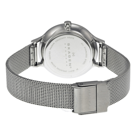 Skagen Anita Silver Dial Stainless Steel Mesh Ladies Watch SKW2149