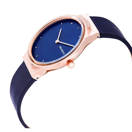 Skagen Freja Quartz Blue Dial Ladies Watch SKW2706