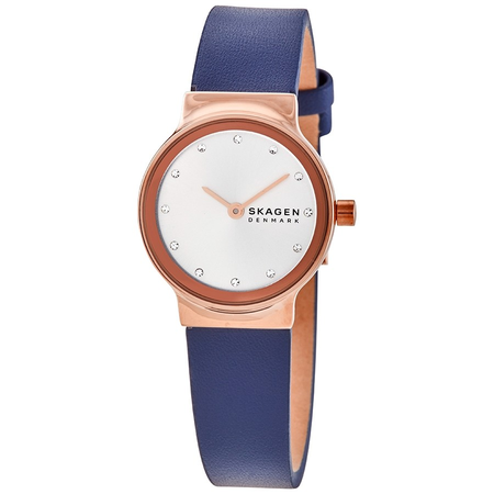 Skagen Freja Quartz Crystal White Dial Ladies Watch SKW2744