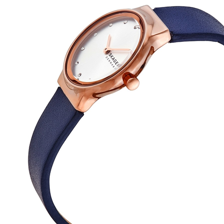 Skagen Freja Quartz Crystal White Dial Ladies Watch SKW2744