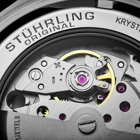 Stuhrling Original Aquadiver Automatic Black Dial Men's Watch M13543