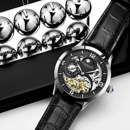 Stuhrling Original Legacy Automatic Black Dial Men's Watch M13601