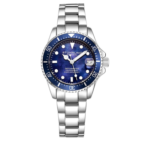 Stuhrling Original Vogue Quartz Blue Dial Ladies Watch M13657